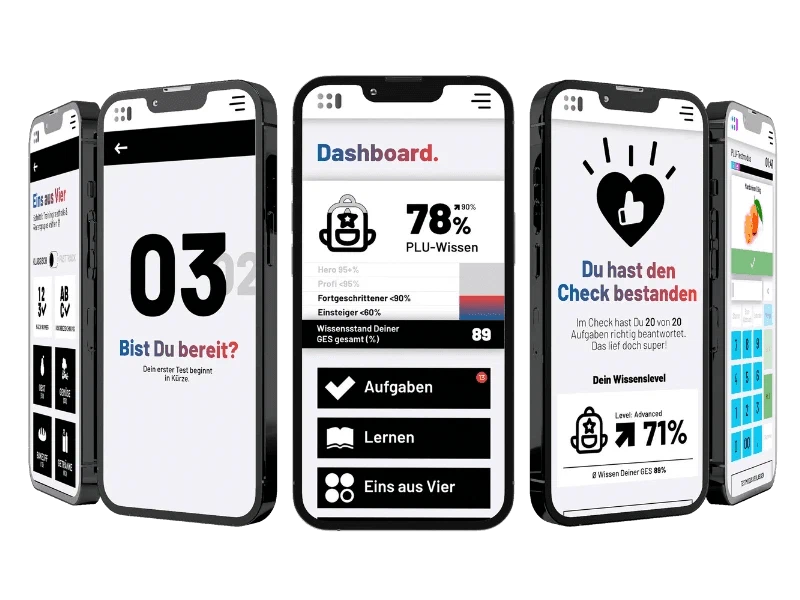 easyPLU®: Anwendung auf dem Smartphone